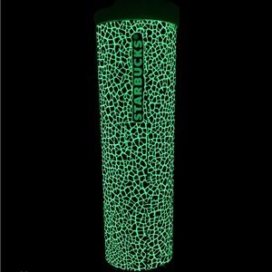 NEW 🎃Starbucks 2022 Fall Target Black ‘Night Crackle’ Glow in the Dark Tumbler